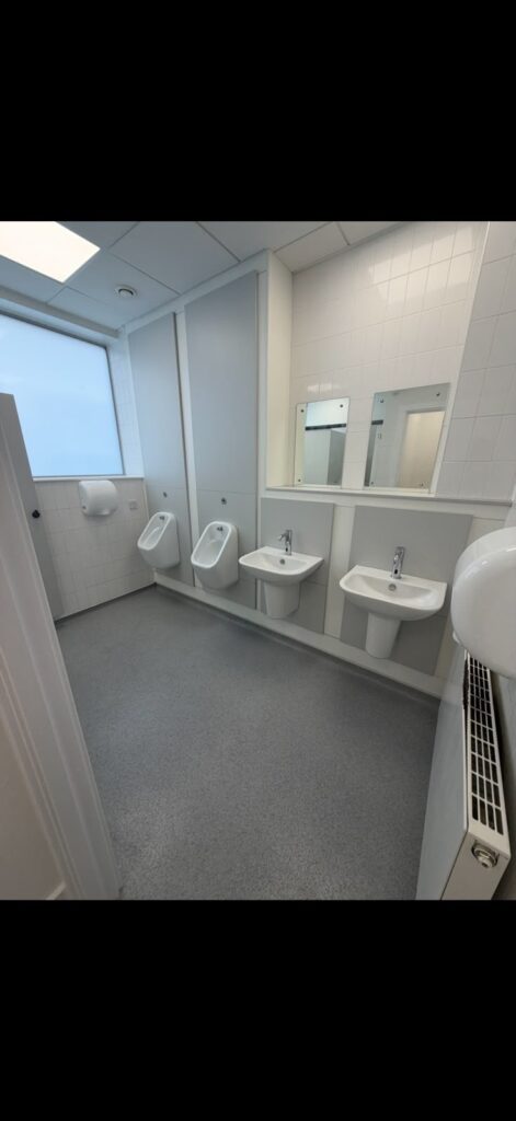 The property before the commercial refurbishments started
