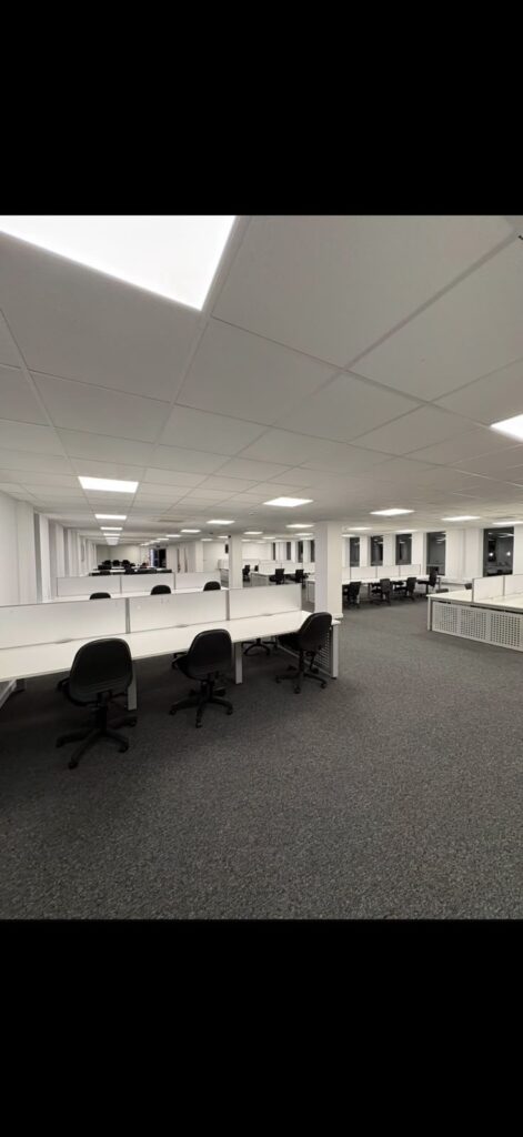 The property before the commercial refurbishments started
